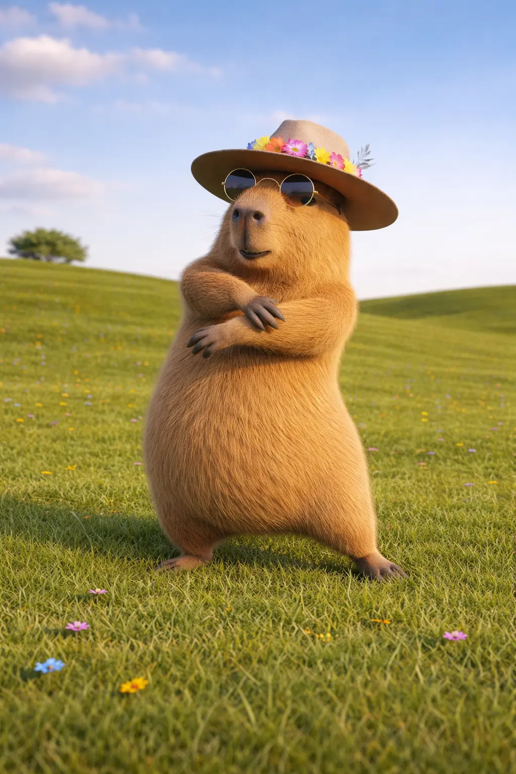 Creator website design example with bold personal branding