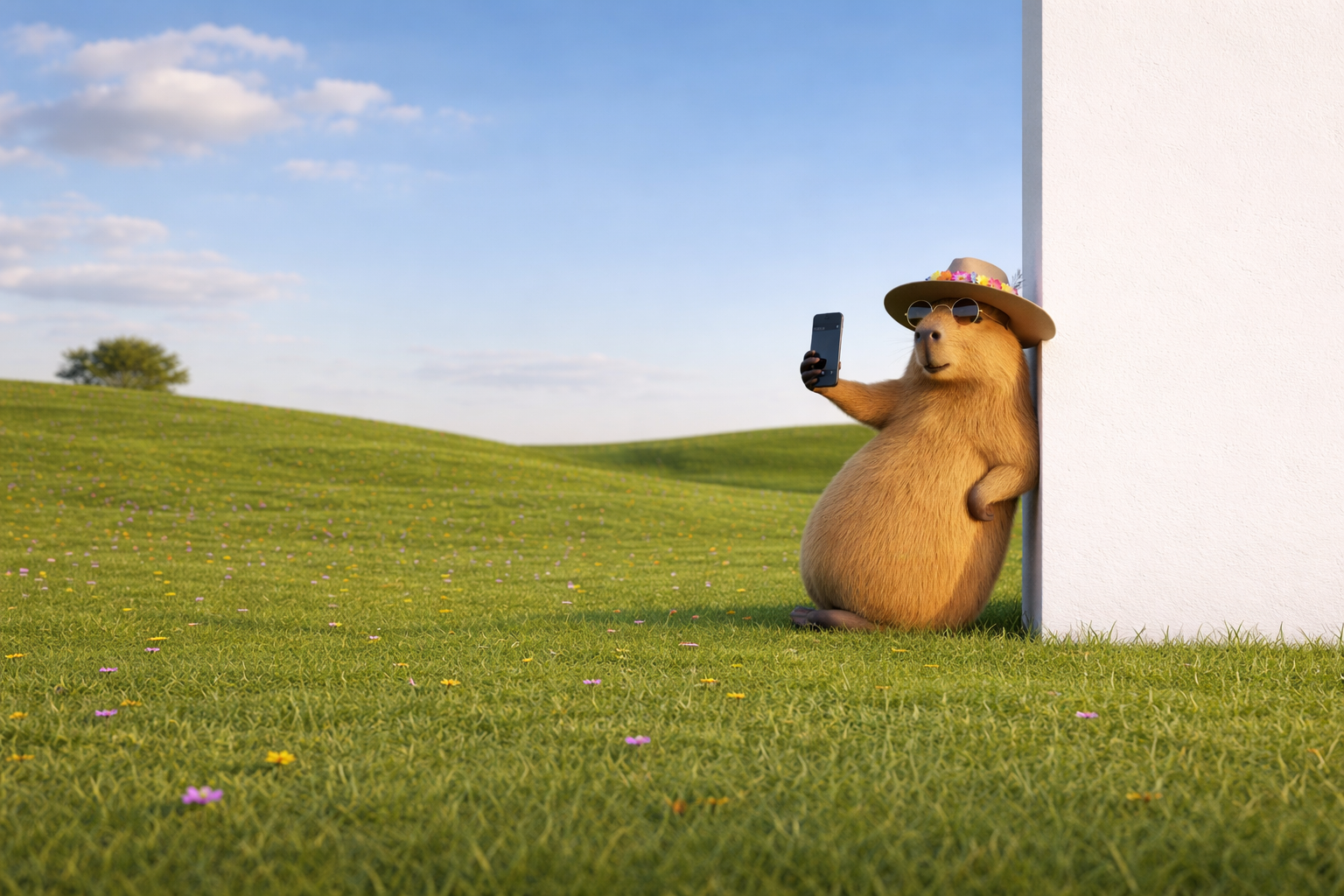 Background image for influencer web design