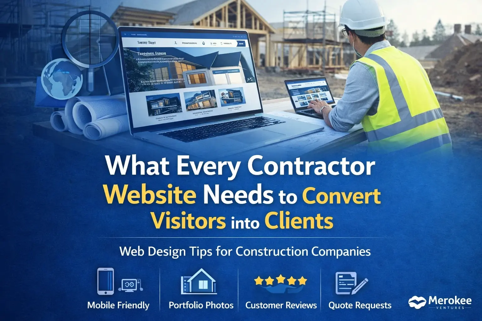 What Every Contractor and Construction Company Website Needs to Convert Visitors into Clients