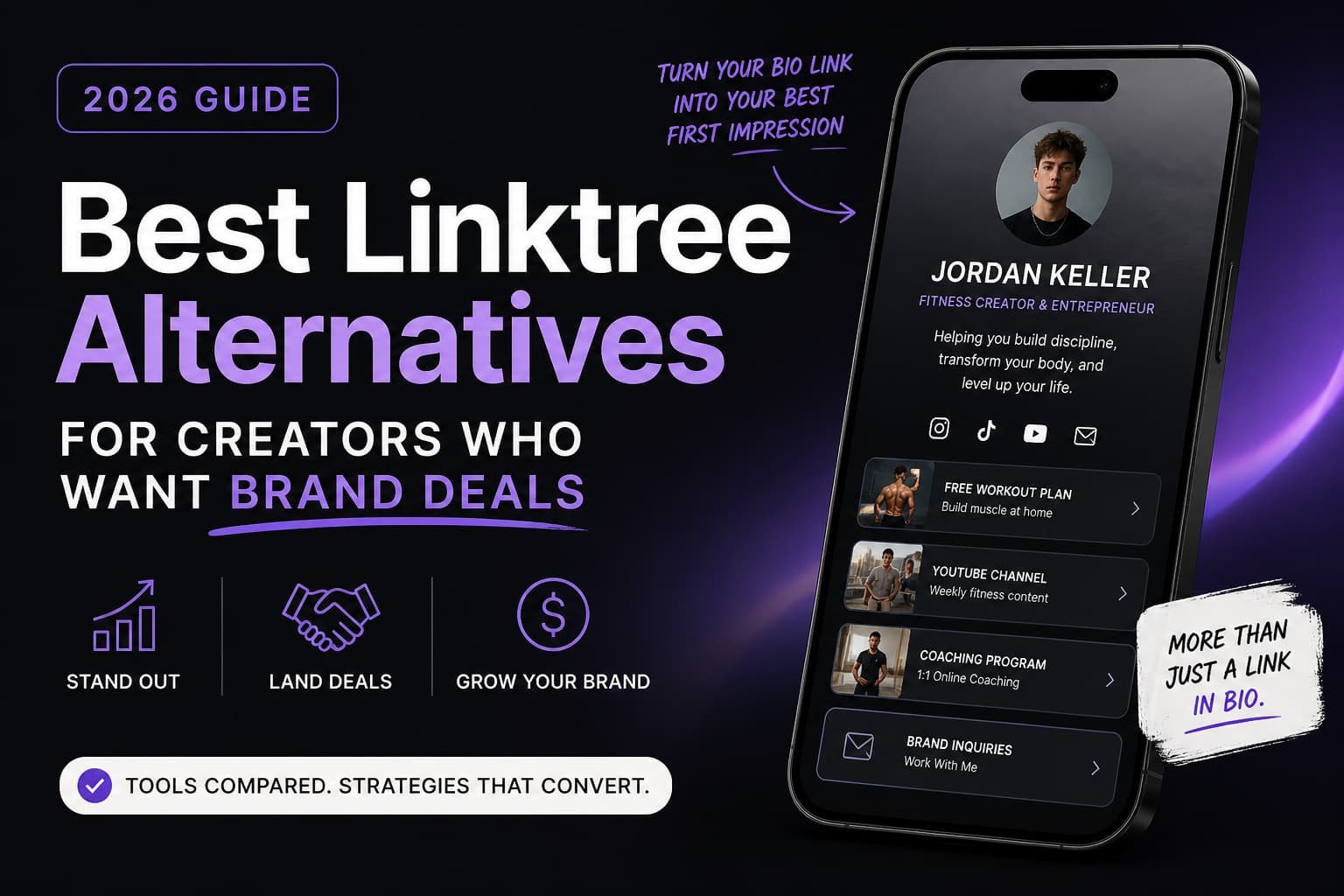 Best Linktree Alternatives for Creators Who Want Brand Deals (2026 Guide)