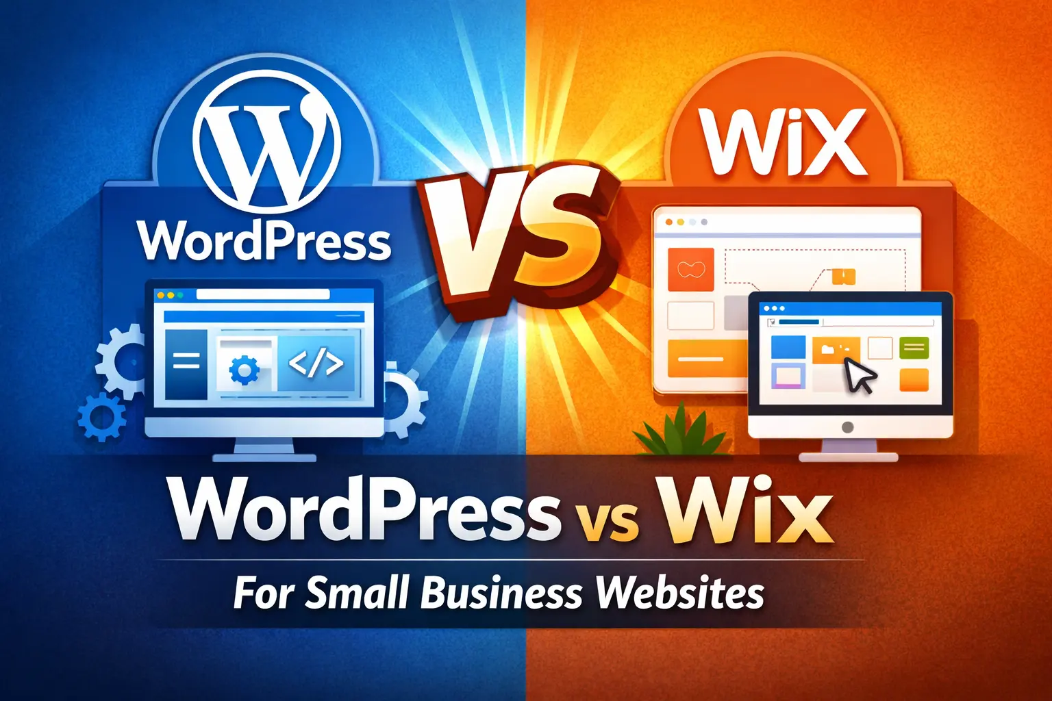 WordPress vs Wix for Small Business Websites (Which One Is Actually Better?)